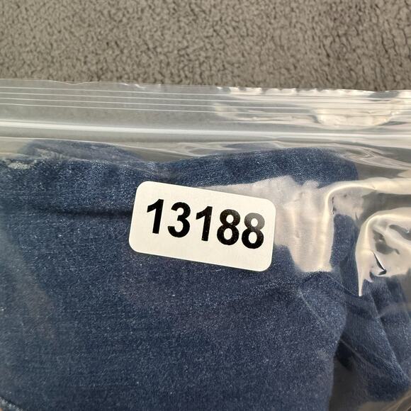 Mugsy Jeans Mens 35x30 Blue Fultons Straight Faded Dark Wash Stretch Denim - Picture 9 of 9